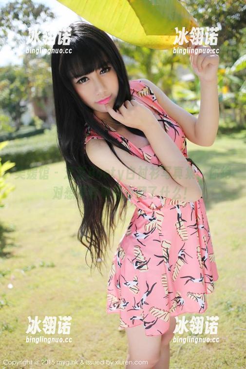 美媛馆 - 芝芝Booty白衬衫写真集：你绝对想不到她后面藏了什么！
