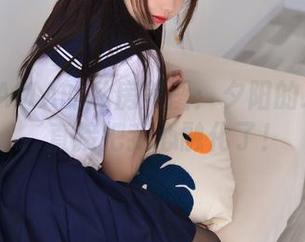 雪琪SAMA的私房美图：夕阳的JK造型，直接把我心融化了！